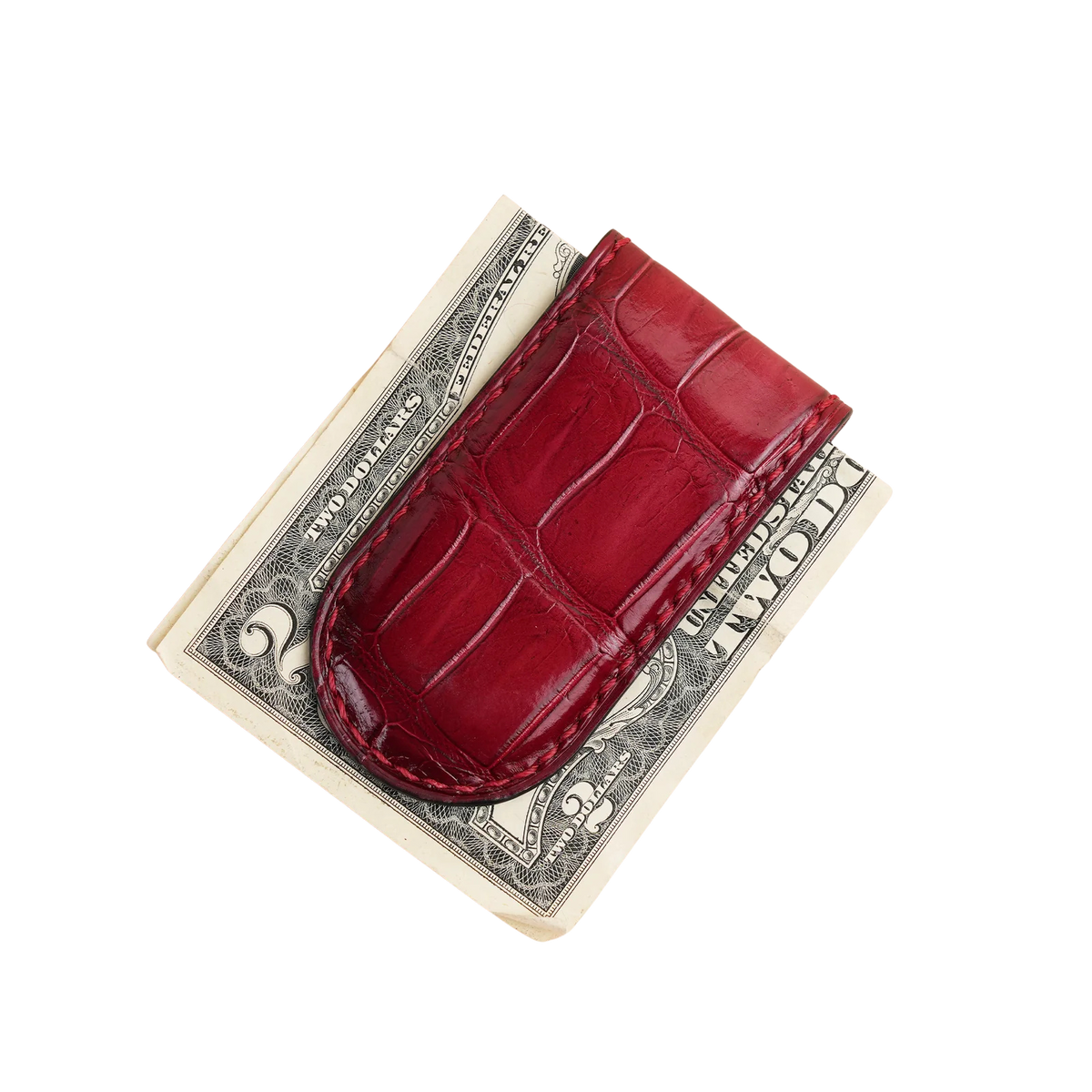 Rounded Alligator Money Clip