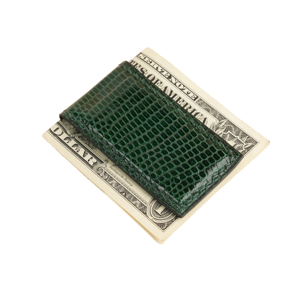 Square Lizard Money Clip