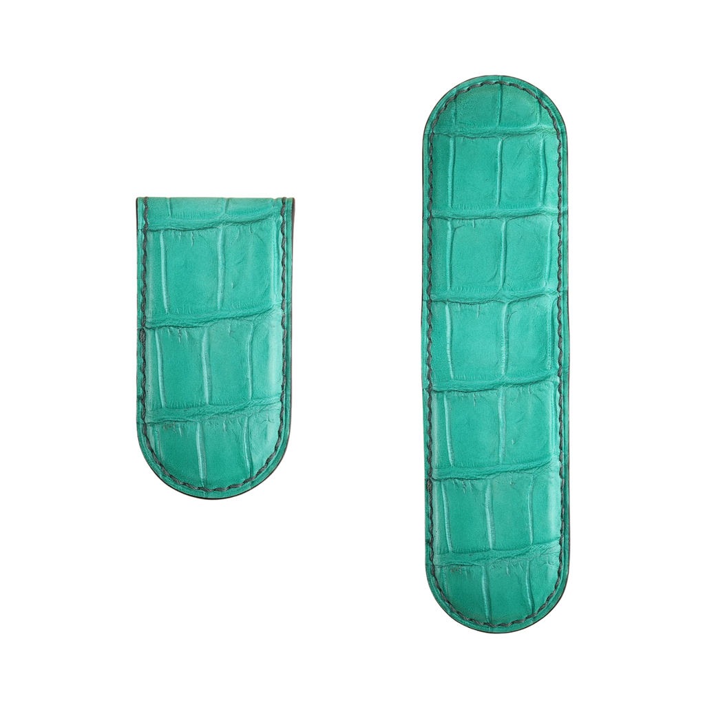 Rounded Alligator Money Clip