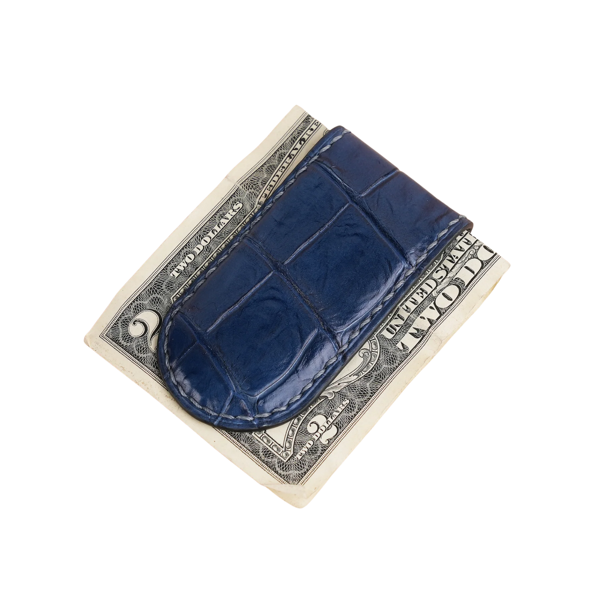 Rounded Alligator Money Clip