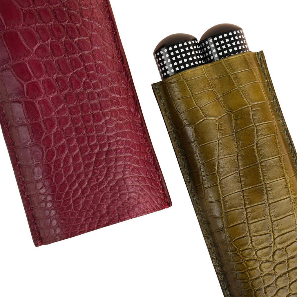 Alligator Cigar Case