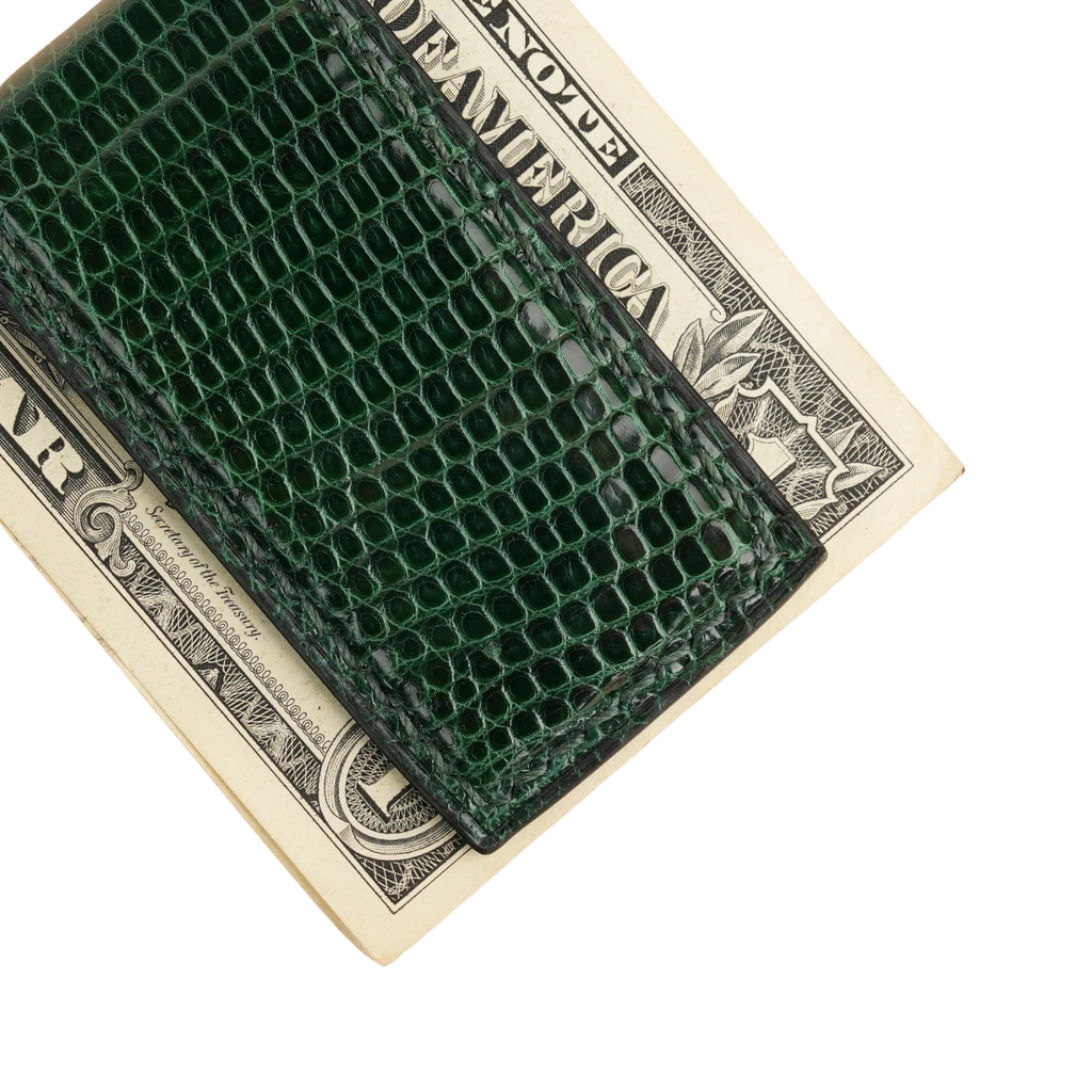 Square Lizard Money Clip